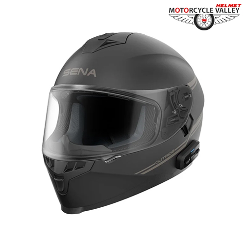 SENA Outride Bluetooth Helmet - Matt Black